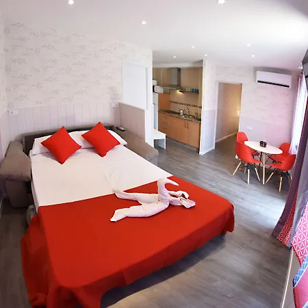 Апартаменты Zenbeach 1a Playa Carihuela Торремолинос